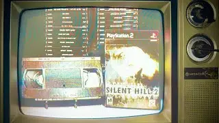 VHS Silent Hill 2 PS2 Gameplay Part 1 VCR 2001 4:3 Konami