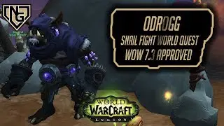 How to beat Odrogg - Snail Fight WQ - Best of the Beasts achievement - WoW 7.3
