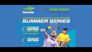 Court 4 - 12/01/2026 (Afternoon) - Victorian Wheelchair Open 2026