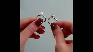Real Pearl Ring S925 Silver & Zircon Stones