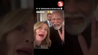 PM Modi Italy PM Giorgia Meloni Selfie Video Viral, Hello #Melodi #melody #modimeloni #narendramodi