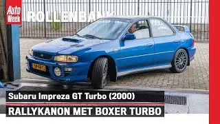 Subaru Impreza GT Turbo (2000) - Op de rollenbank