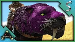 MUTATED SABERTOOTH! SABERTOOTH PACK BREEDING! - Ark: RAGNAROK [DLC Gameplay S3E15]