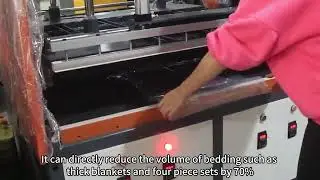 Pillow compressing Machine Cushion package machines for sofa factory