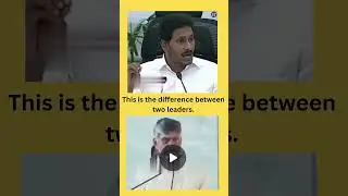 This is the difference between two leaders......................