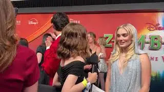 Interview Meg Donnelly #zombies4 We talk about her EP and her favorite song