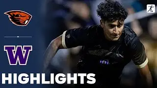 Oregon State vs Washington | NCAA College Soccer | Highlights - November 09, 2023