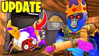 Gorilla Tag HUGE ELEVATOR Update (New Mechanic & EVIL DOUG?)