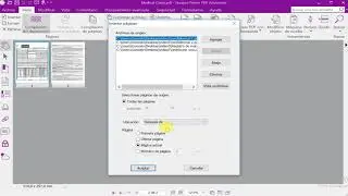 Combinar un archivo en un &uacute;nico PDF
