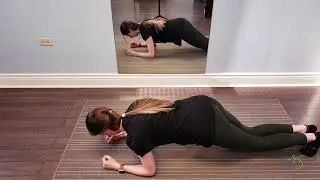 #3 Beyond Chiropractic Core Rehab Series: Modified plank to regular elbow plank transition