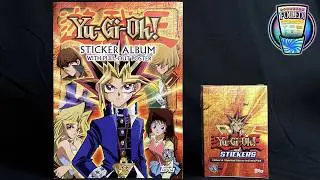 Yu-Gi-Oh! 2002 Topps Stickers SEALED Booster Box + Sticker Album OPENING | FOILED!