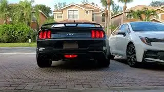 2021 Mustang GT Magnaflow X-Mod Cold start up