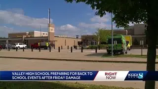 Valley High School to start classes Monday despite storm damage