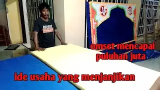 proses pembuatan florist atau papan karangan bunga||tahap pemasangan busa#86florist