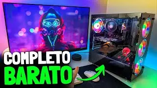PC GAMER COMPLETO BARATO QUE VALE A PENA - SETUP COMPLETO
