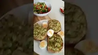 Rab'sDailyRoutine#cooking#sewing#live avacado toast & blanched broccoli & carrots salad #full recipe