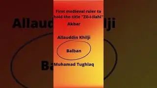 History MCQs| Competitive Exams MCQs| #shorts #ytshorts #knowledgebinge