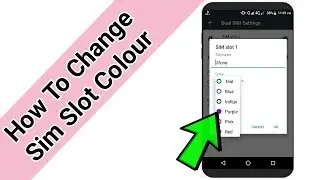 How To Change Sim Card Colour In Android Marshmallow Phones | Technical Shamas