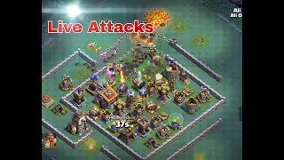 LİVE BH9 ATTACKS | NEW STRATEGİES | CLASH OF CLANS -BUİLDER HALL 9
