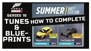 Forza Horizon 5 Series 16 Summer: как завершить тюнинг и чертежи