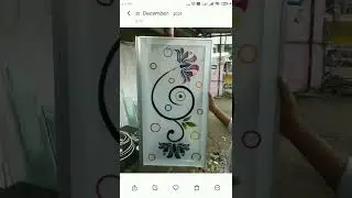 Modular glass designs for Steel railing