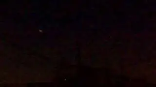 UFO in Moscow. Three red points. (20.07.07)