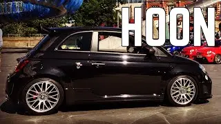 Driving My 250 BHP Abarth 500 in Central London - Accelerations On Sloane Street