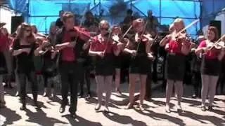 Dalaviolinisterna and PYSO -  Karl Jenkin's Palladio - Lafrowda 2010