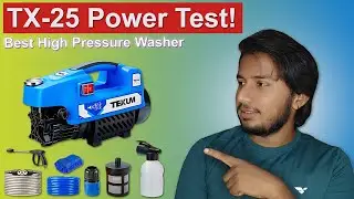 TX-25 High Pressure Washer Full Review & Unboxing &ndash; Best Budget Car/Bike Cleaner?
