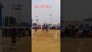 ⭐ EK CHUK GAME OVER SPIKE🔥 | ONE MISTAKE & MATCH FINISHED | #VOLLEYBALL #GAMEOVER #SHORTS #SPORTS