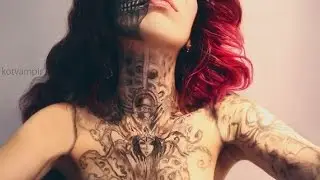 BJD Doll Cosplay Halloween body art tutorial by Kotvampir