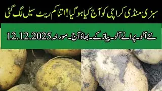 POTATO PRICE TODAY KARACHI MANDI ONION PRICE TODAY KARACHI MANDI SABZI MANDI KARACHI PAKISTAN