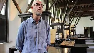 2018 The Plantin Moretus Museum in Antwerp with Werner van Hoof