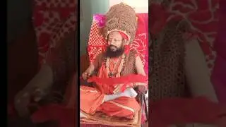 Mahakumbh Prayagraj#sava lakh Rudraksh ka Taj pahne Baba ji📿#Naga Sanyasi Sadhu#shorts#trendingshort