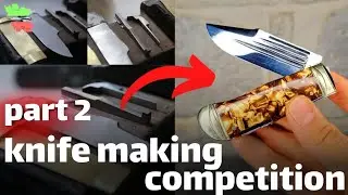 knife making competition in zanjan - part 2