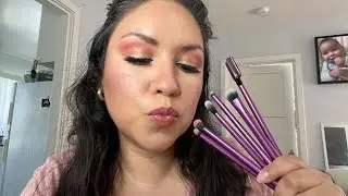 Makeup Tutorial using Real Techniques Eye Brush Kit| #elfcosmetics #realtechniques
