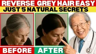 Japanese Oldest Doctor: Grey Hair Is Not Aging &mdash; How To Reverse It Naturally After 60
