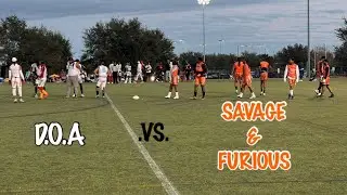 SAVAGE & FURIOUS .VS. DOA | D.C. 8MAN FLAG FOOTBALL 🏈 | ORLANDO, FL | (MUST WATCH)
