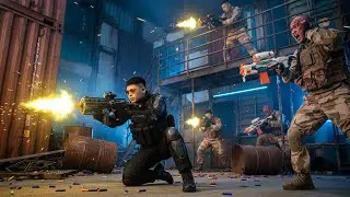 SEAL X NERF WAR : SEAL X Legendary Fortress Breach! Stopping Crime with Epic Nerf Guns