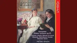 Mélodie De Gluck In D Minor (Sgambati)
