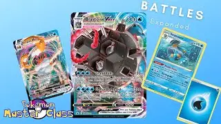 PMC TCG!!! *Blastoise VMax* POPS OFF in Expanded!!! *Water* GYM Deck!!