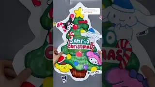 Christmas mystery bag unboxing!#diy #blindbag #draw #art #tutorial #craft #unboxing