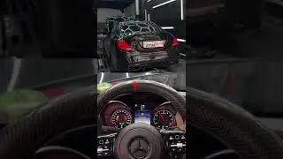 Just a Stage 2 tuned C63 AMG