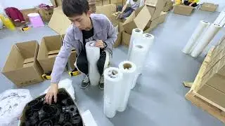 PET Transfer Film Packaging Process#tshirts #pets #dtf #printer #film #asiaprint#printing