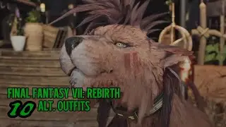 FINAL FANTASY VII: REBIRTH (Alt. Outfits) || CHAPTER 10 - ALL CUTSCENES, NO SUBTITLES