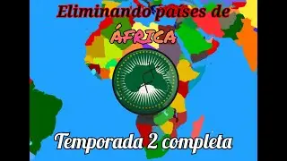Eliminando países de África temporada 2 completa #countryballs