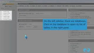 How to delete database table via phpmyadmin in cPanel