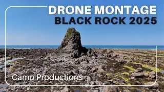 Drone Montage: Stunning Black Rock at Widemouth Bay 2025