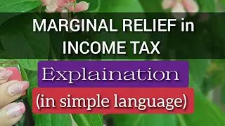 Marginal Relief in Income Tax|Easy way to Calculate|With simple example |By Somya Agarwal