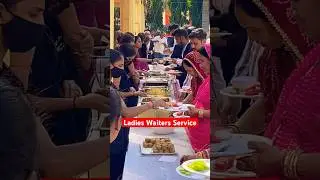 Contact For Wedding Ladies Waiters #catering #service #caterers #food #ladies #waiter #vip #video